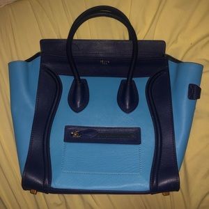 Céline Paris Micro Luggage Tote Bag